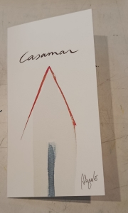 Cartes d'estiu Restaurant Casamar 2025