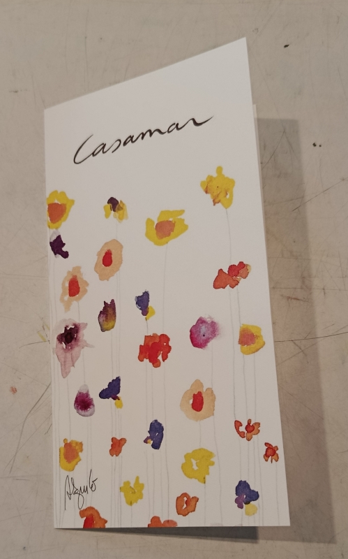 Cartes d'estiu Restaurant Casamar 2025