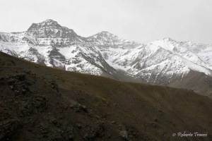 La Alcazaba (3.371 m) y el Mulhacén (3.482 m)