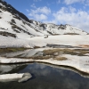 Deshielo en los Lagunillos de la Virgen