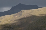 La Alcazaba (3.371 m) en día tormentoso