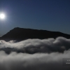 Luna llena sobre el Mulhacén