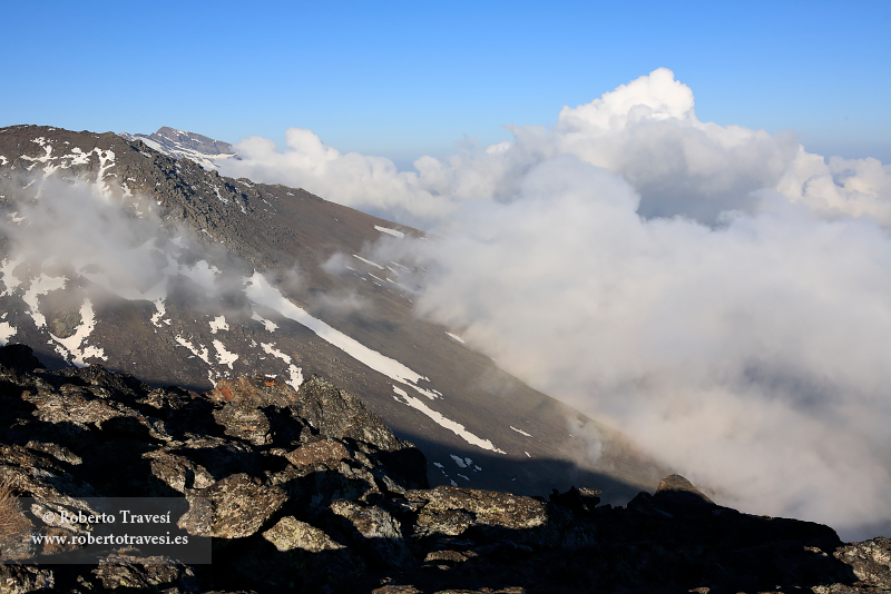 Mar de nubes desde las cumbres