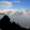 El Veleta desde el valle del Monachil