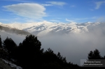 El Veleta desde el valle del Monachil