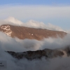Baño de nubes y luz en el Mulhacén
