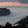Anochecer en el valle del río Dúrcal