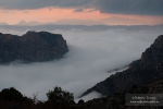 Anochecer en el valle del río Dúrcal